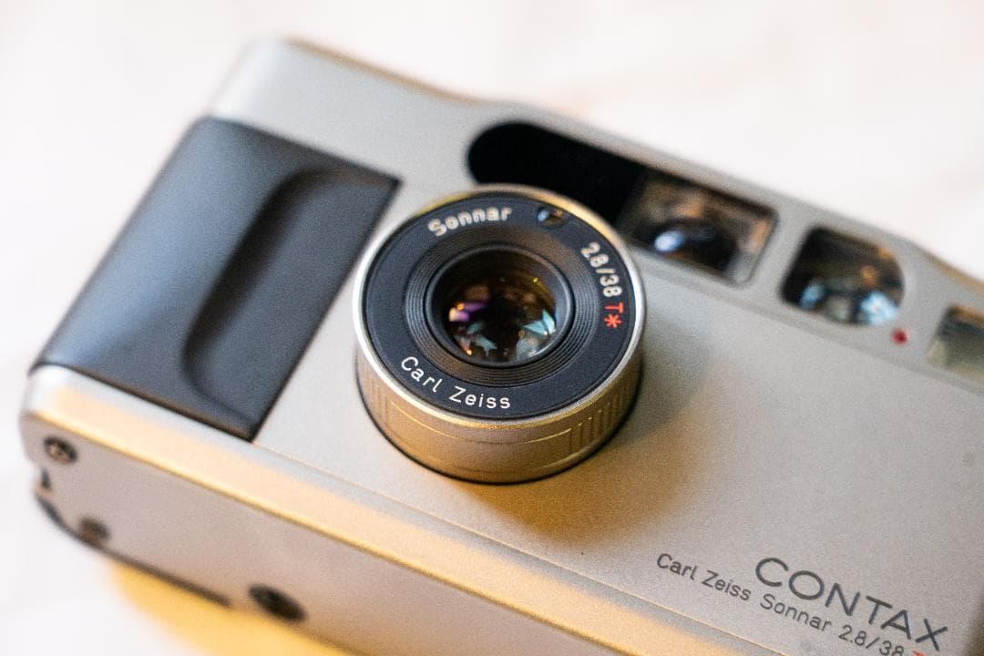 CONTAX T2 ケース 元箱 ストラップ 説明書 動作確認書 セット