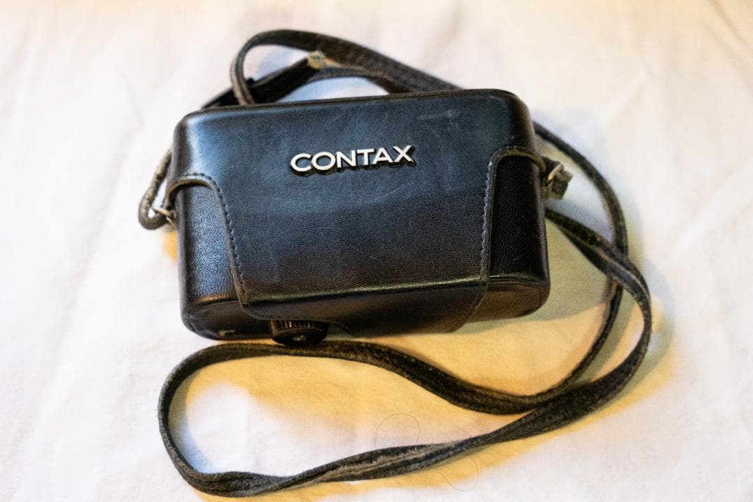 CONTAX T2 ケース 元箱 ストラップ 説明書 動作確認書 セット