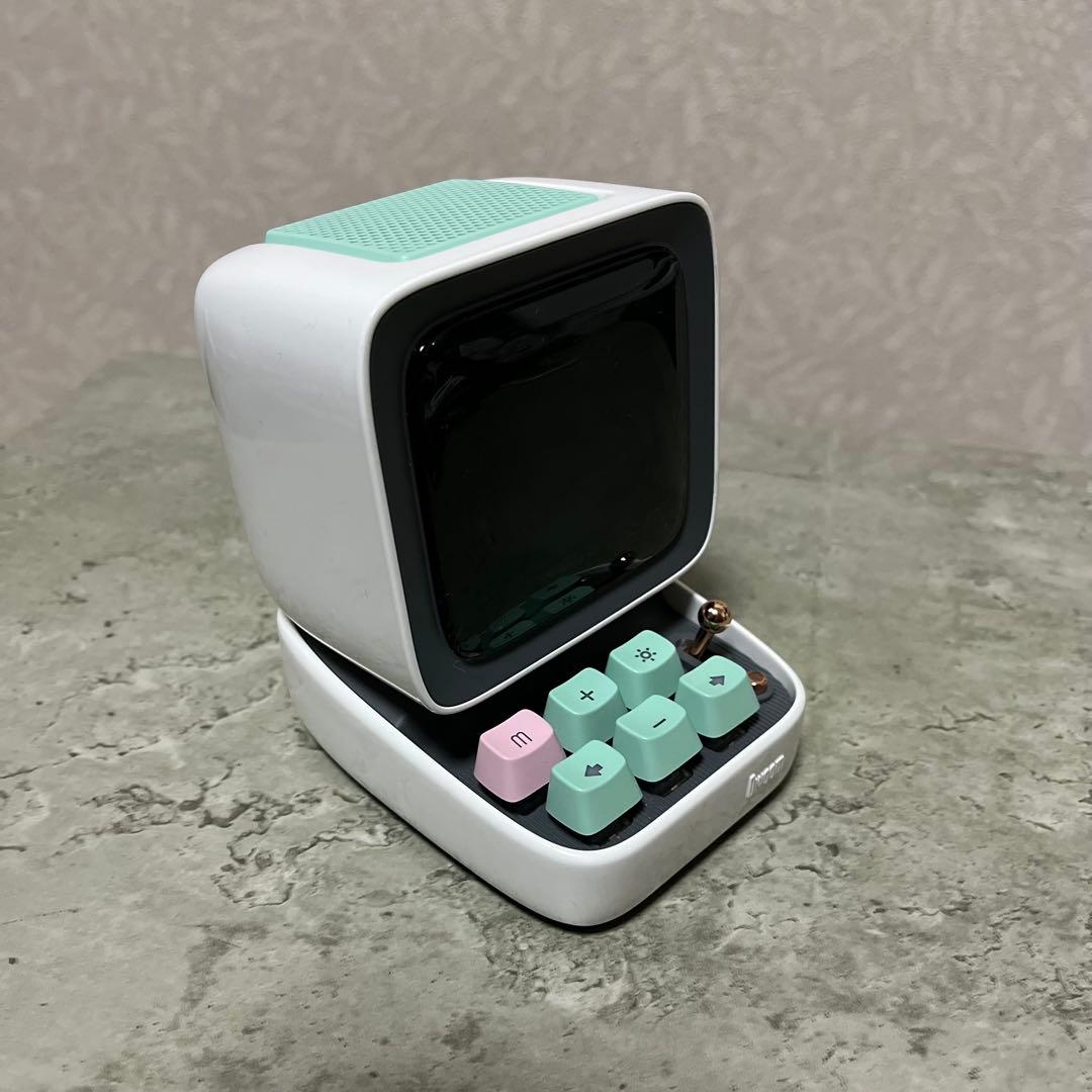 お値下げ! Divoom Ditto Pro ホワイト/ミント スピーカー