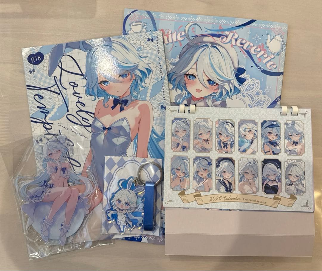 コミケ スパコミ 陸 りくりく 原神 フリーナ 新刊セット