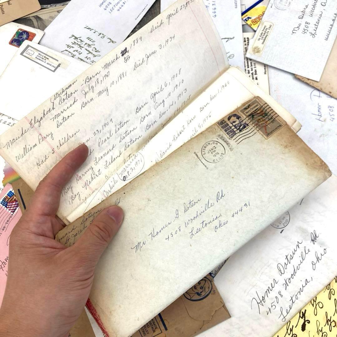 大人気　手紙・封筒関係の紙モノだけで【800g】