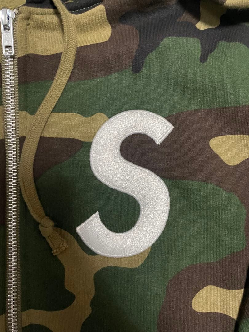 トップス Supreme S Logo Zip Up Hooded Camo 25fw