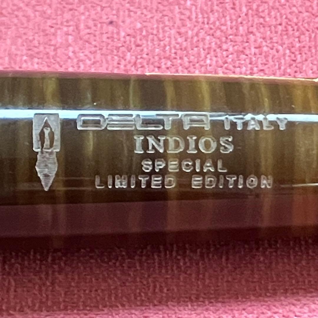 ◾️未使用品 デルタ INDIOS 18K F 1KS サイドレバー式