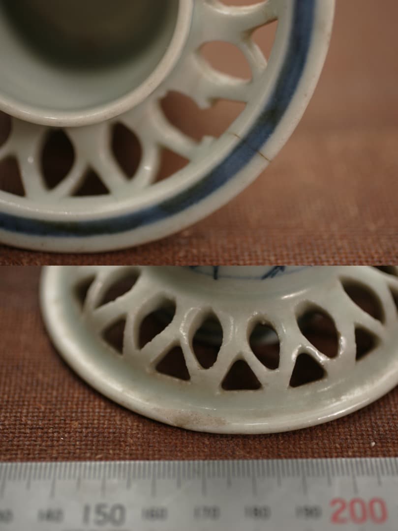 【即購入可】古伊万里／九谷焼／春画／盃台と酒盃・杯／５セット／酒器／ぐい呑／骨董