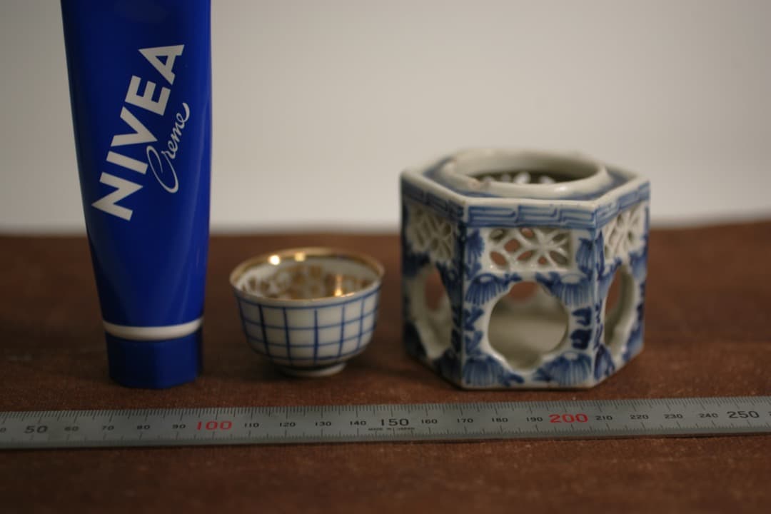 【即購入可】古伊万里／九谷焼／春画／盃台と酒盃・杯／５セット／酒器／ぐい呑／骨董