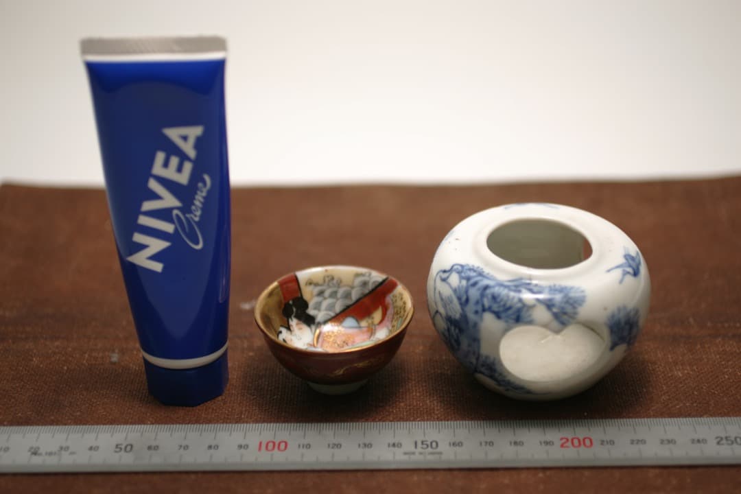 【即購入可】古伊万里／九谷焼／春画／盃台と酒盃・杯／５セット／酒器／ぐい呑／骨董