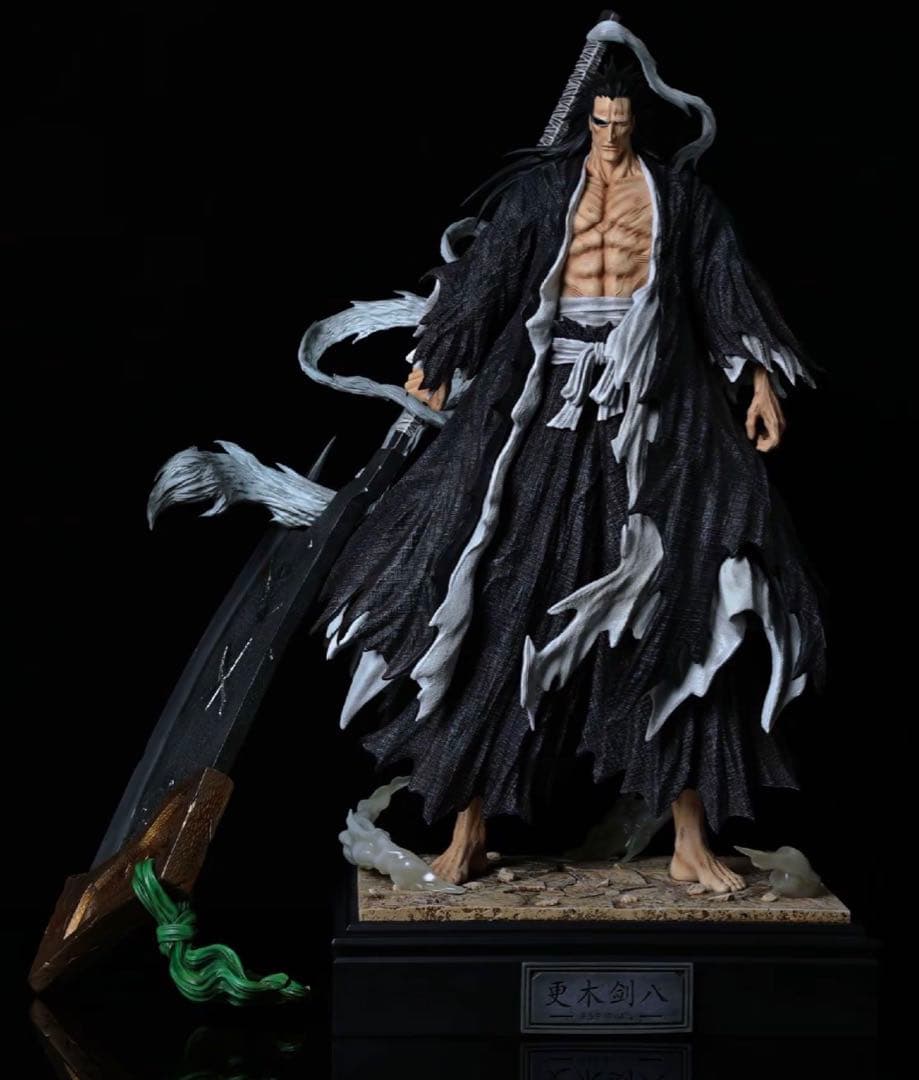 BLEACH 更木剣八 ガレージキット ガレキ スタチュー①⑤