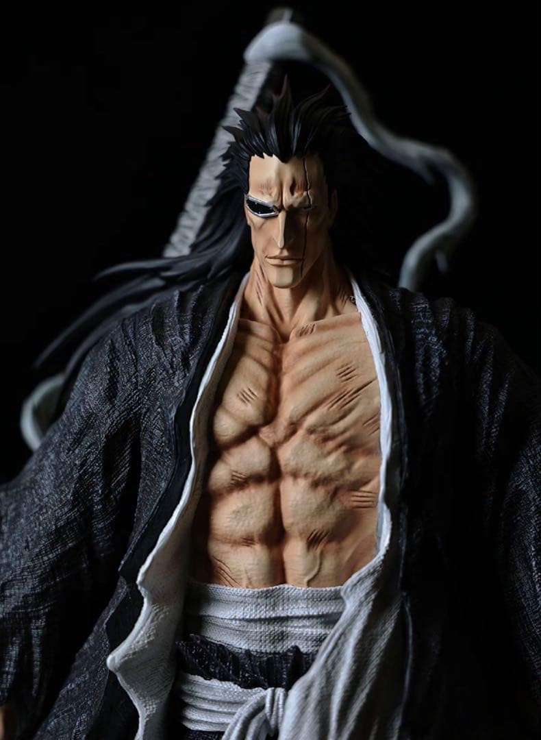 BLEACH 更木剣八 ガレージキット ガレキ スタチュー①⑤