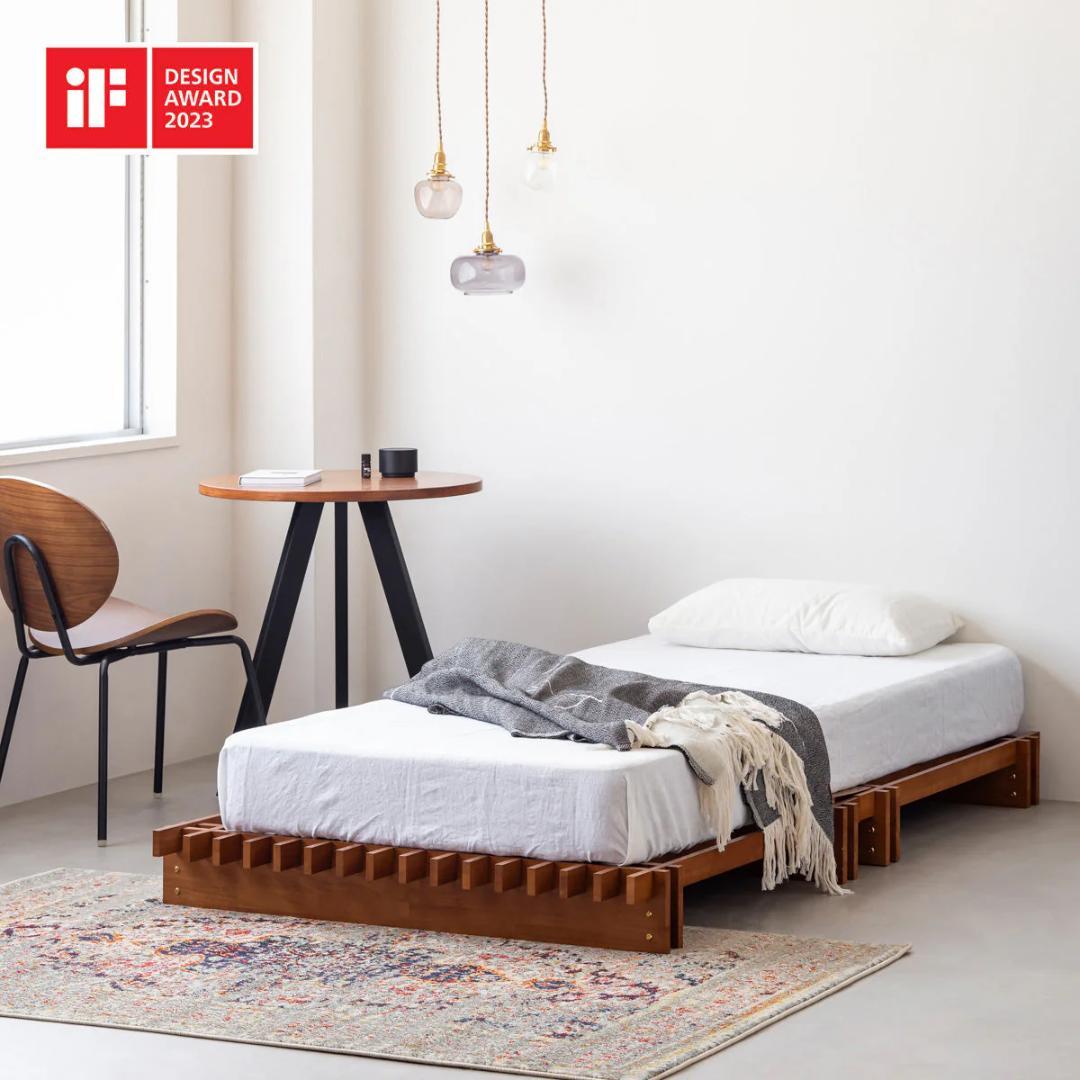 新品未開封・未使用【KANADEMONO】Kota Sunoko ベッドフレーム