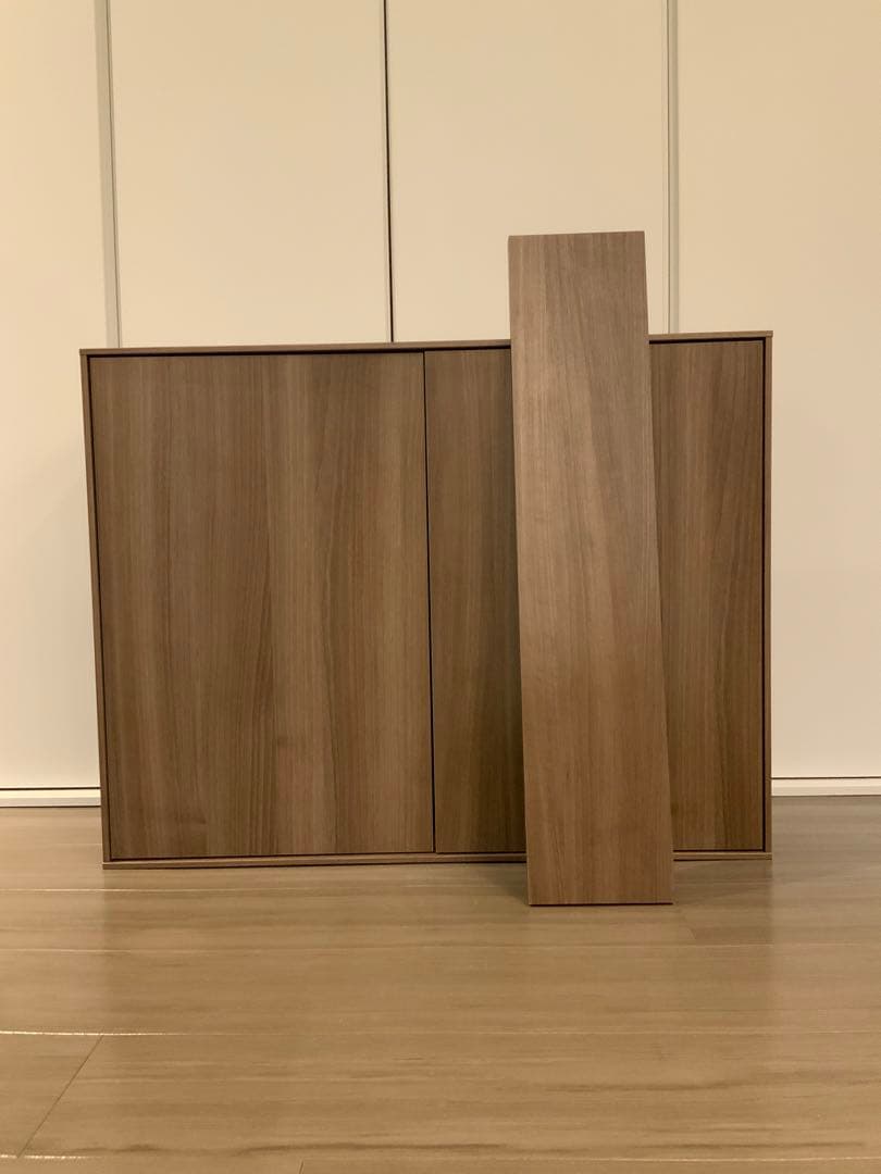 ◼︎ミラタップ◼︎ ピッタラ 吊戸　両開き　未使用　⭐︎グレイッシュウッド⭐︎