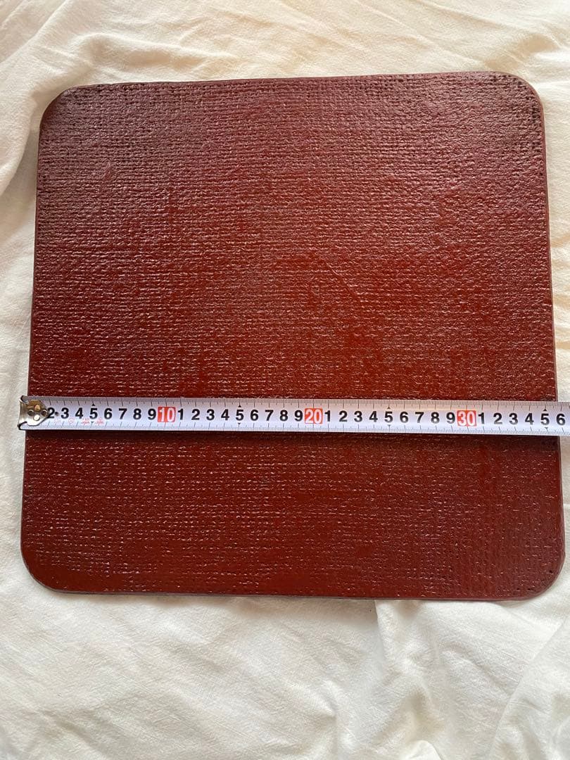 川勝英十津　漆四方膳　隅丸敷膳　一枚