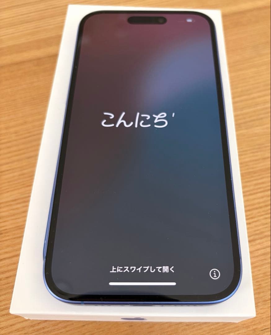 iPhone16本体　SIMフリー　128GB バッテリー96%