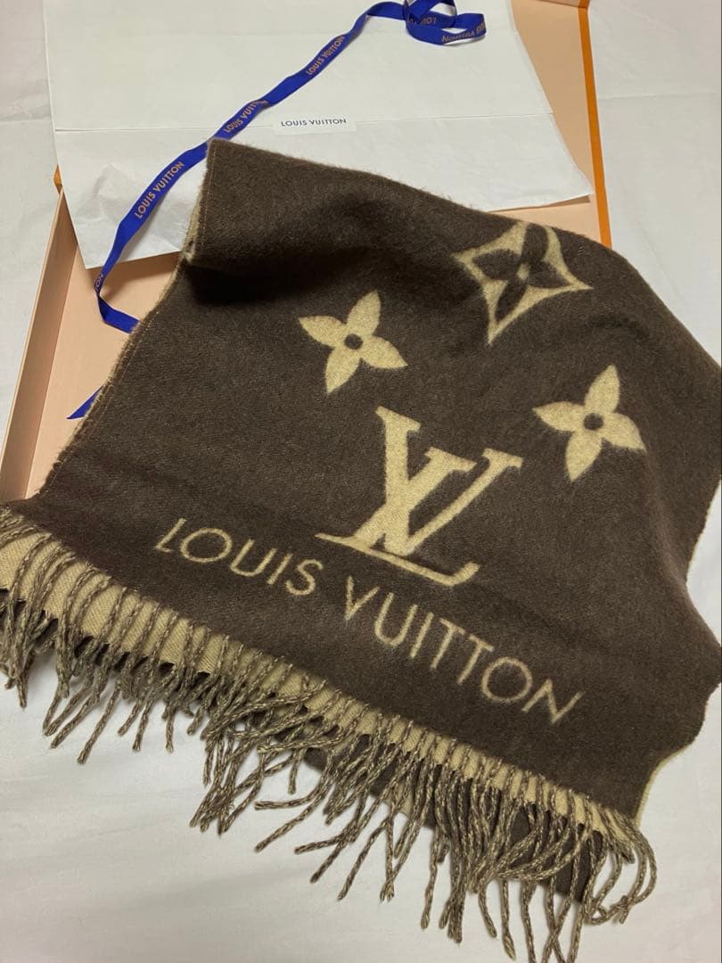 LOUIS VUITTON エシャルプ レイキャビック グラディエント カシミヤ