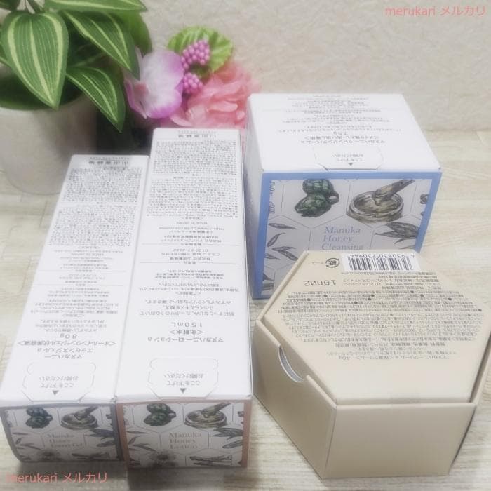 【新品】肌と心に余裕を！山田養蜂場★マヌカハニーシリーズ4点セット★生マヌカ蜂蜜