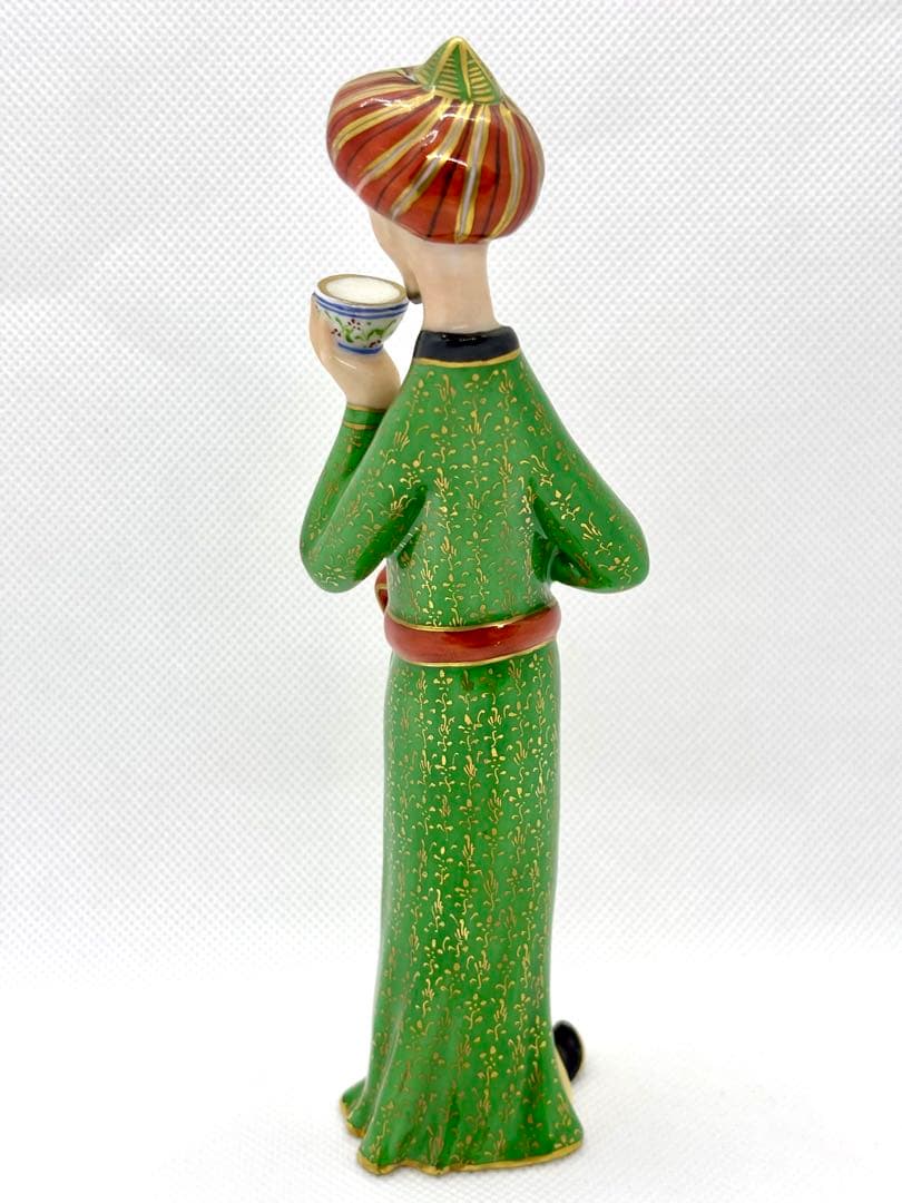 ✨レア✨ヘレンド ペルシアン密画【お茶を楽しむ】フィギュリン 手描きP-5