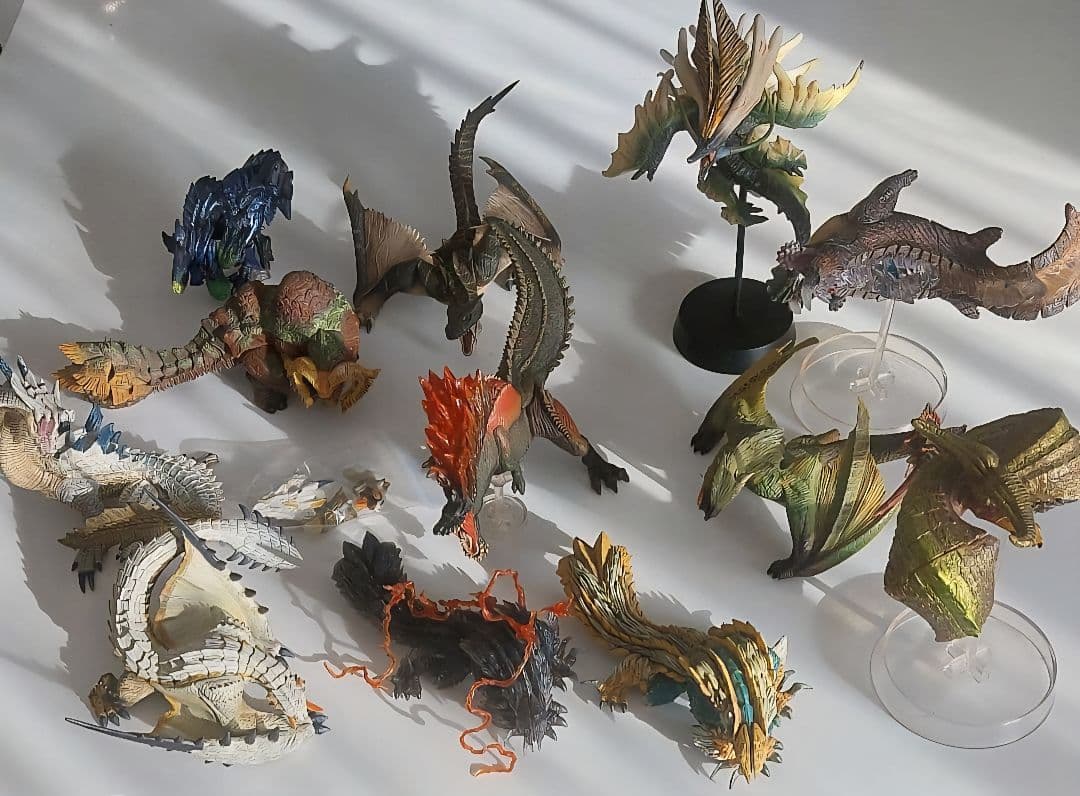 モンスターハンター　フィギュア　生態図鑑　コンプ　モンハン　Monster
