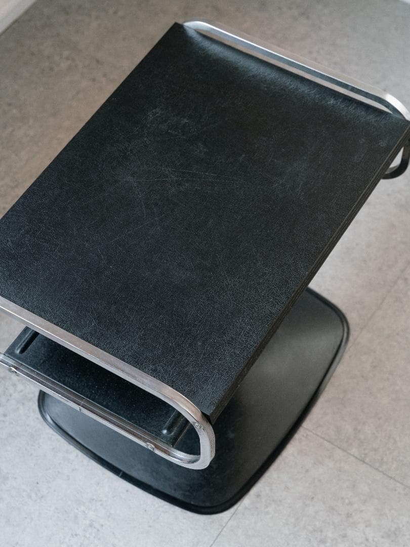 70-80's SHARP vintage 回転 サイドテーブル 昭和レトロ