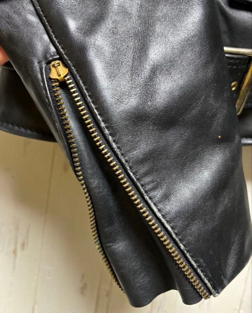 VANSON ダブルライダース TALONジップ SIZE38