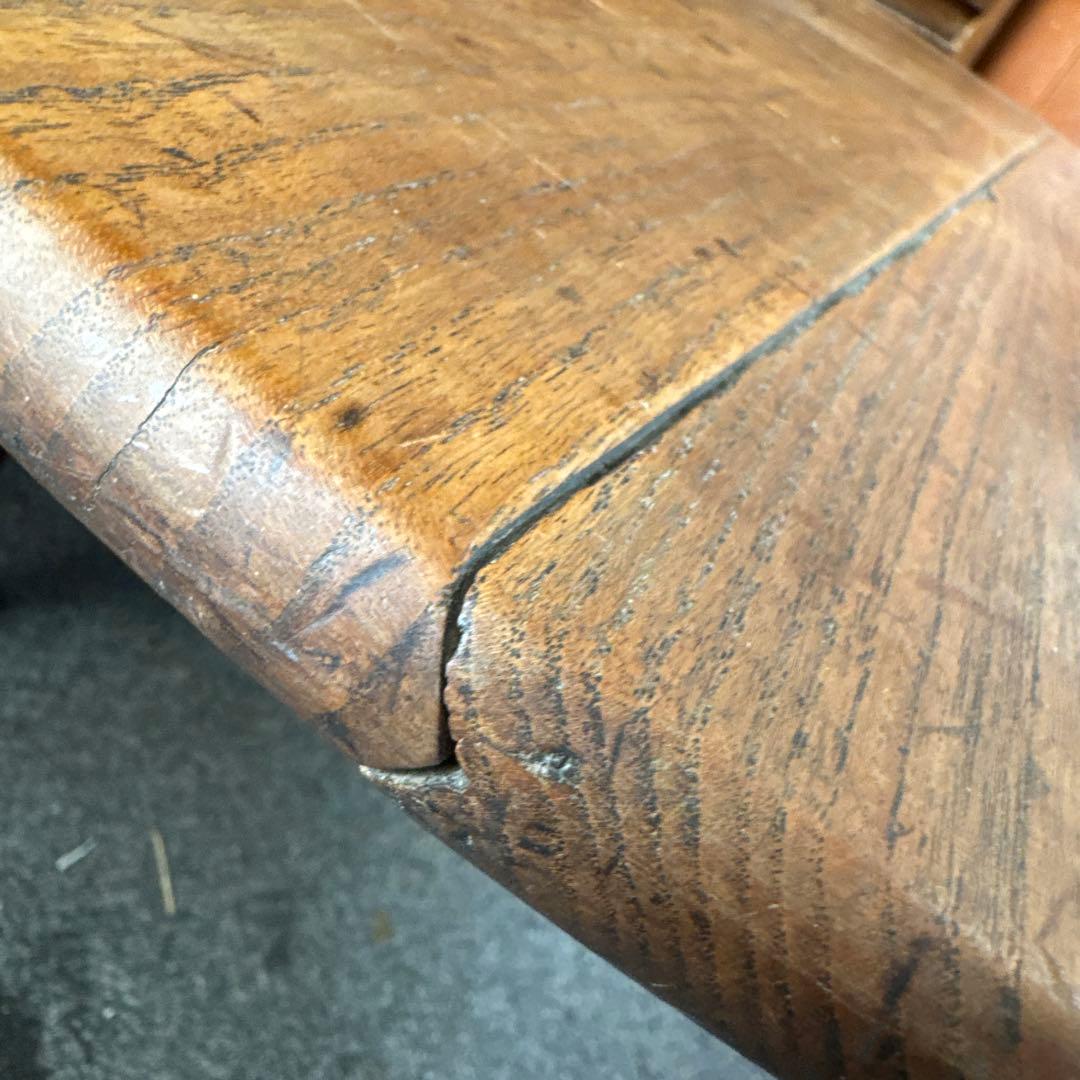 昭和レトロ　円形座卓 ちゃぶ台　古道具