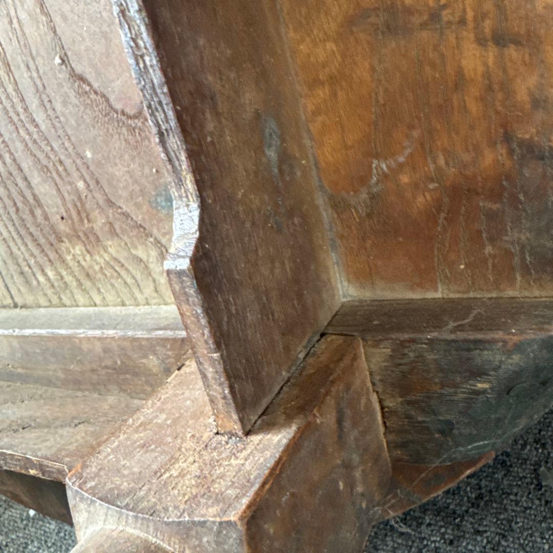 昭和レトロ　円形座卓 ちゃぶ台　古道具