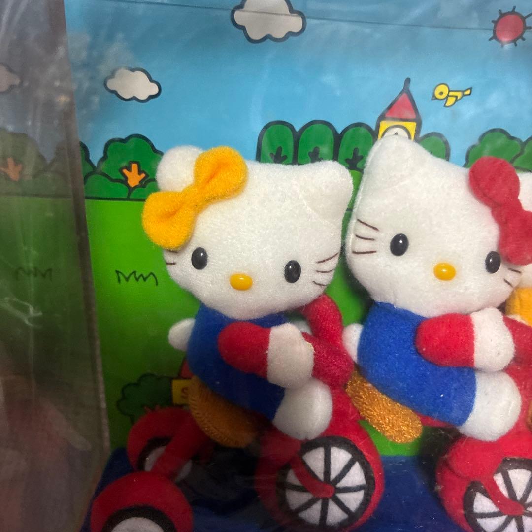 ‼️超希少品 ハローキティ ぬいぐるみ サイクリング 自転車 2001年 未使用