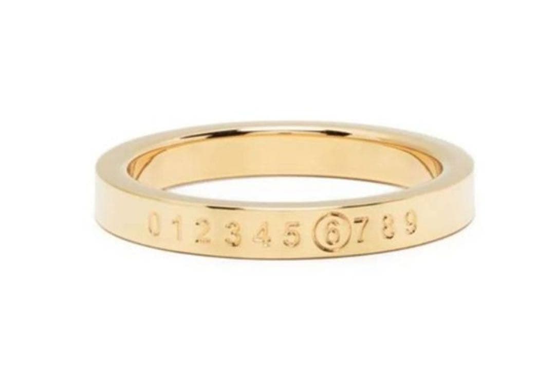 MM6 Numeric Minimal signature リング 指輪