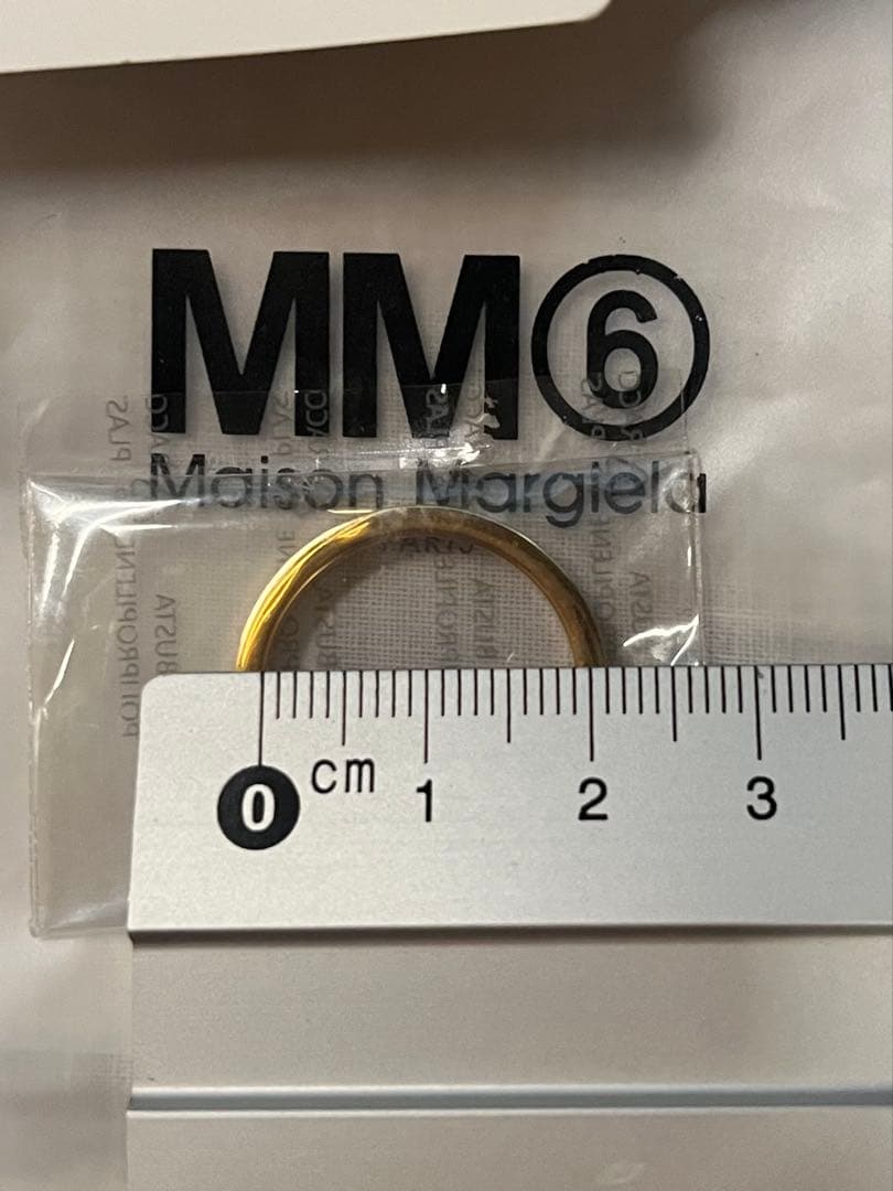 MM6 Numeric Minimal signature リング 指輪