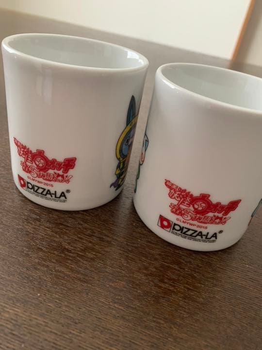 pizza妖怪ウォッチコラボマグカップジバニャン＆コマさんフユニャン＆うさぴょん