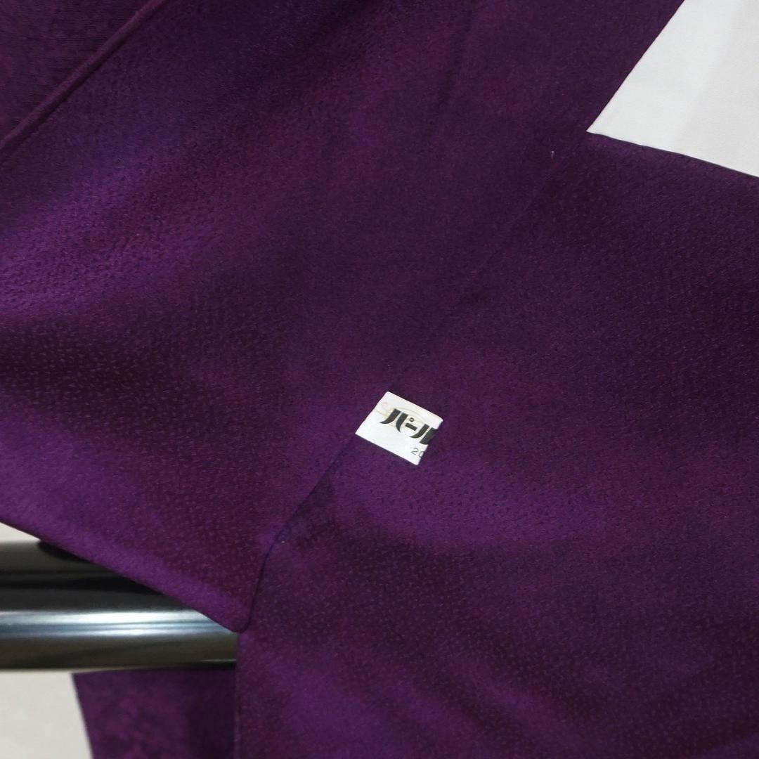 ワイドサイズ　ふくよかサイズ　長じゅばん付き　正絹振袖　165cm　a241