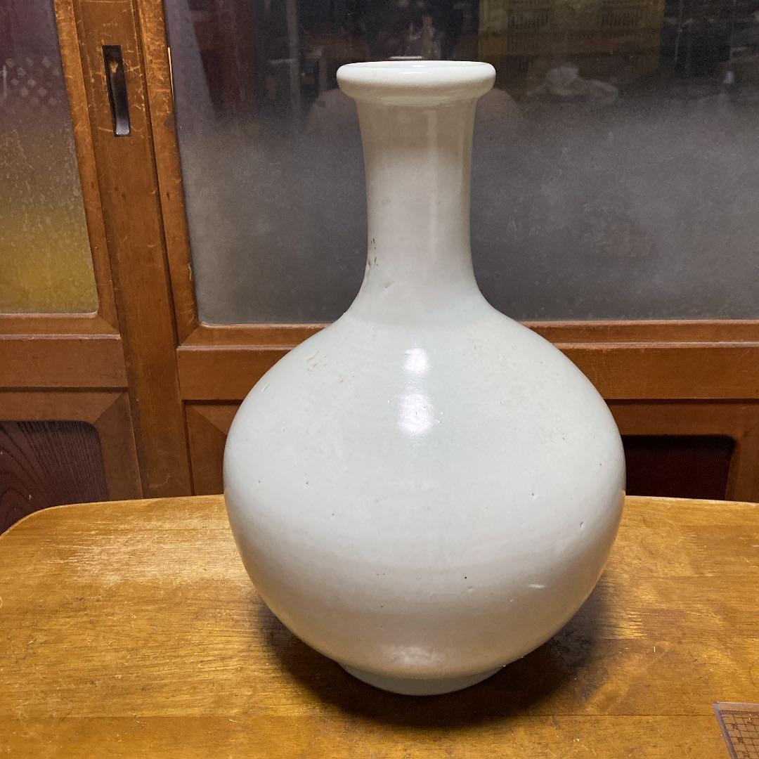 白磁大徳利