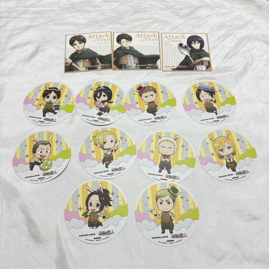 進撃の巨人　まとめ売り　ほぼエレン　特典&非売品多め　リヴァイ　ミカサ グッズ