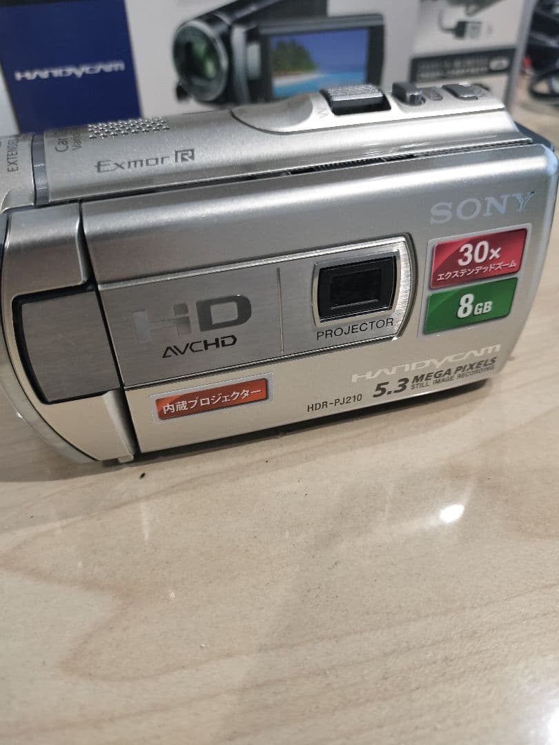 【WR】動作品　SONY handyman HDR-PJ210