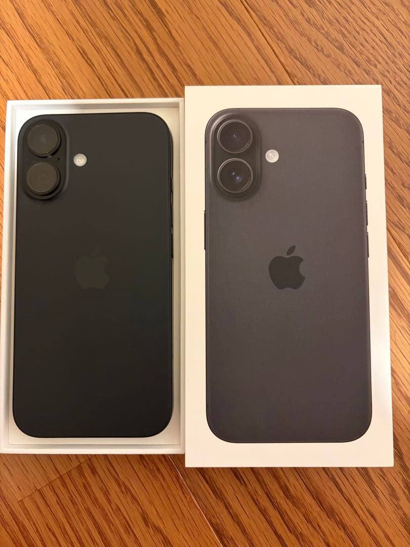 (美品) iPhone 16 128GB ブラック