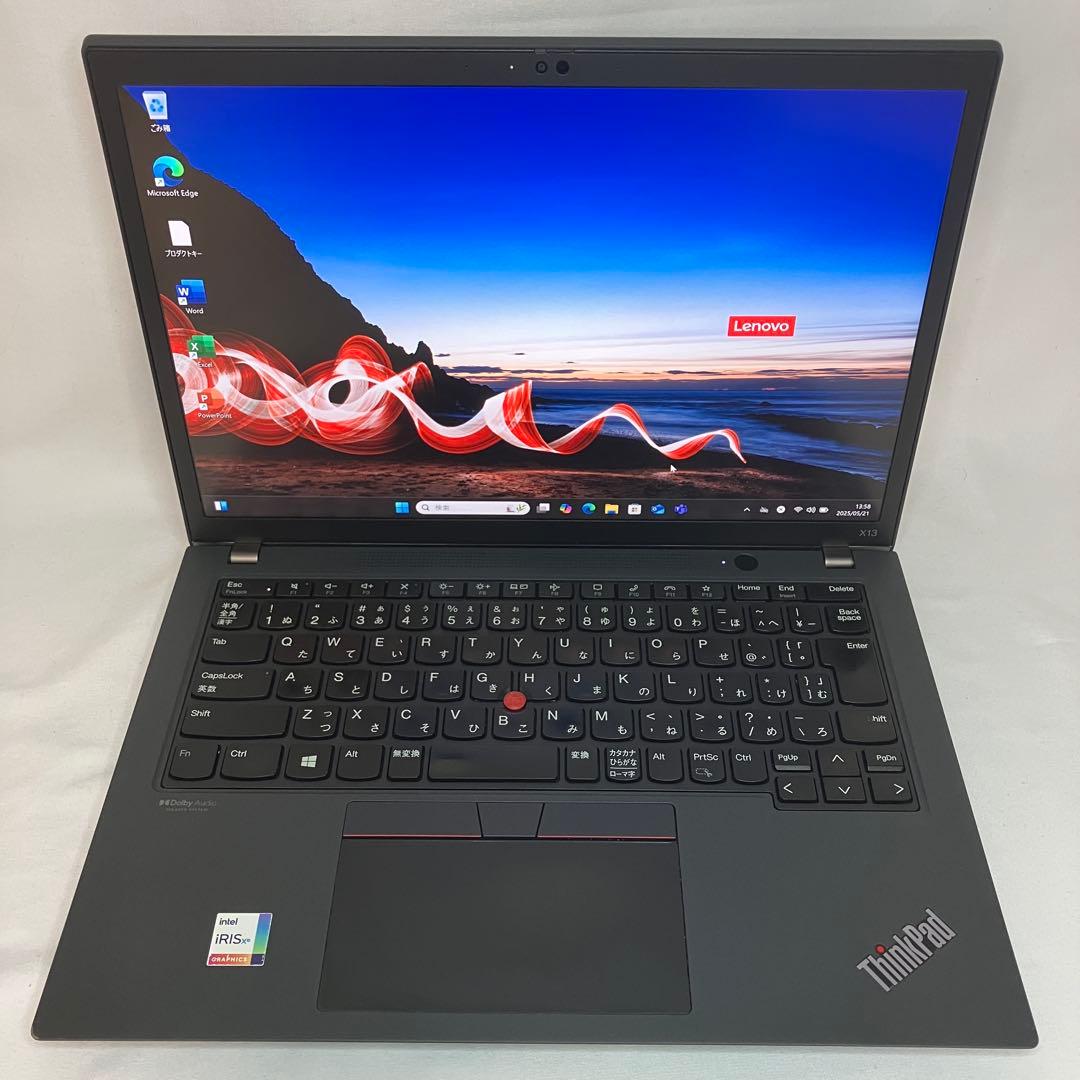 美品 X13 Gen2 第11世代 i5 8GB SSD WUXGA オフィス