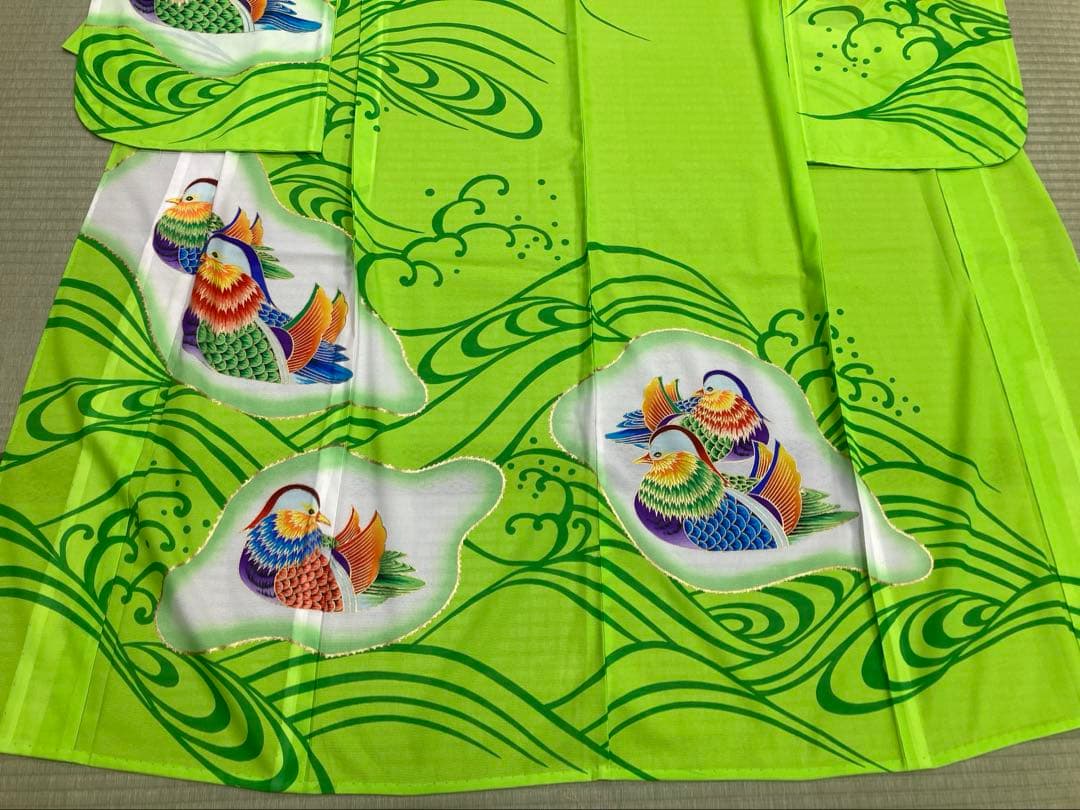 希少 夏用振袖 絽