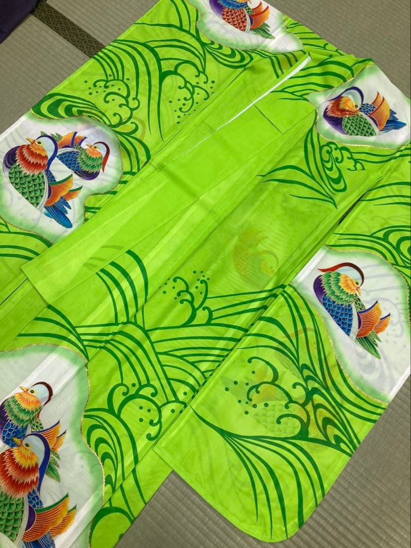 希少 夏用振袖 絽