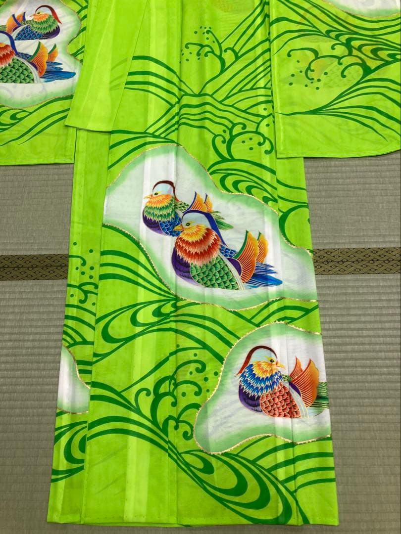 希少 夏用振袖 絽