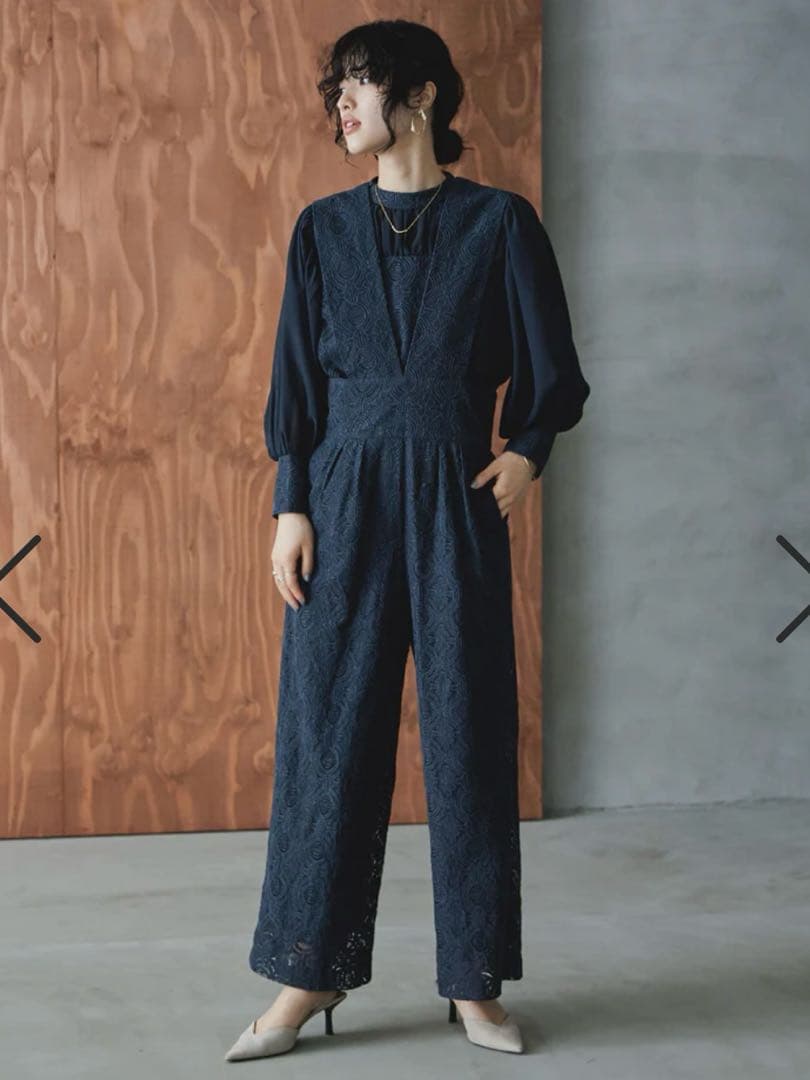 【限定値下げ】niana パンツドレス M アーミーカーキ