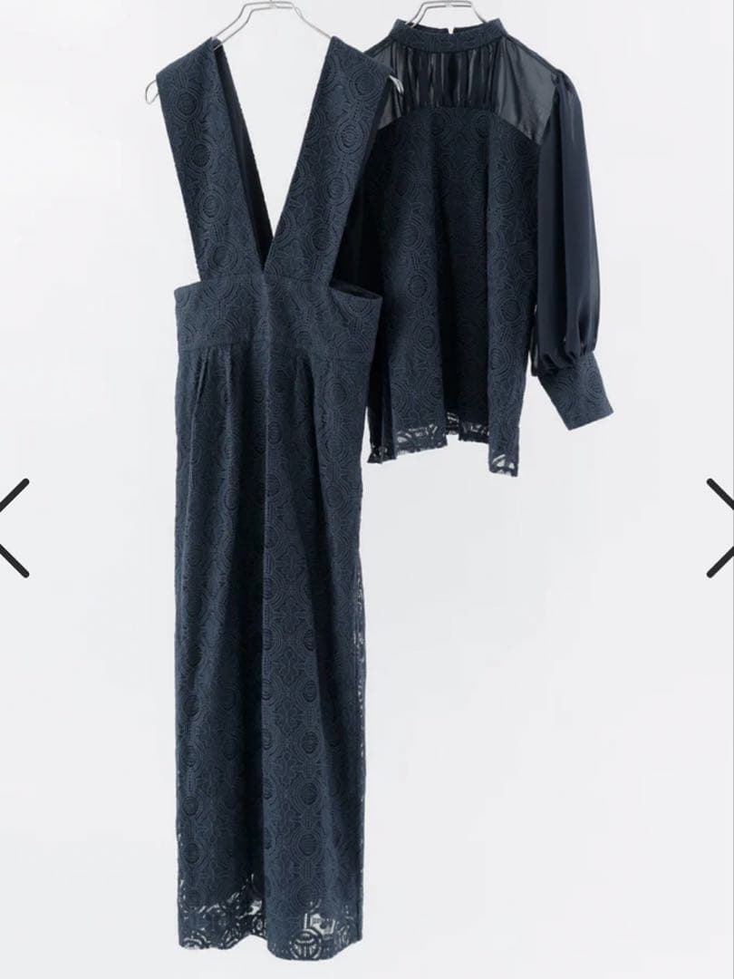 【限定値下げ】niana パンツドレス M アーミーカーキ