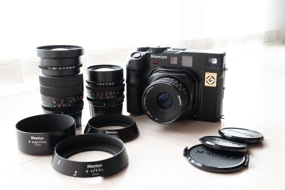 【Shiori】　New Mamiya6 MF レンズ３本セット マミヤ6