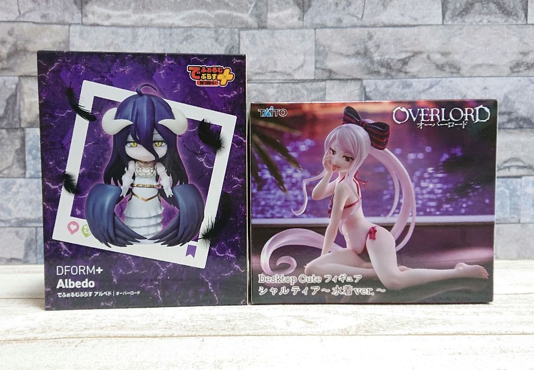 オーバーロード 美少女 フィギュア まとめ売り アインズ　アルベド　シャルティア