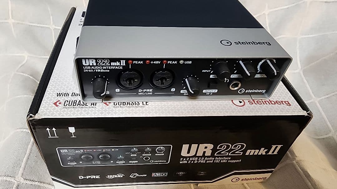 steinberg UR 22 mk II オーディオインターフェース・送料無料