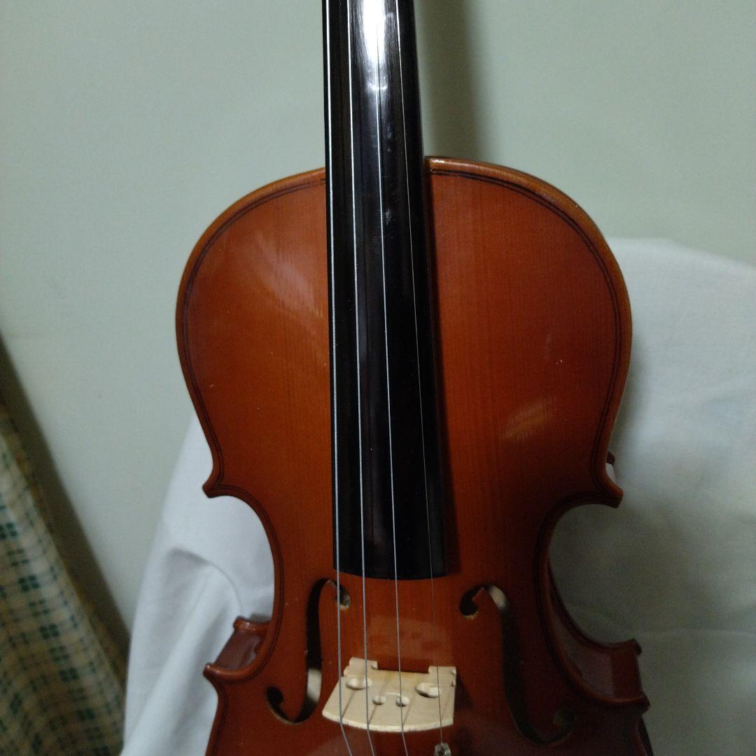 ♥整備済、即、使用可♥弓ケース松脂付きバイオリン4/4♥大人用♥値下げ不可