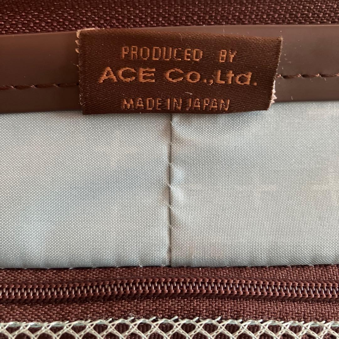 ACEプロテカ　日本製キャリーケース　4輪ストッパー付スーツケース　TSAロック