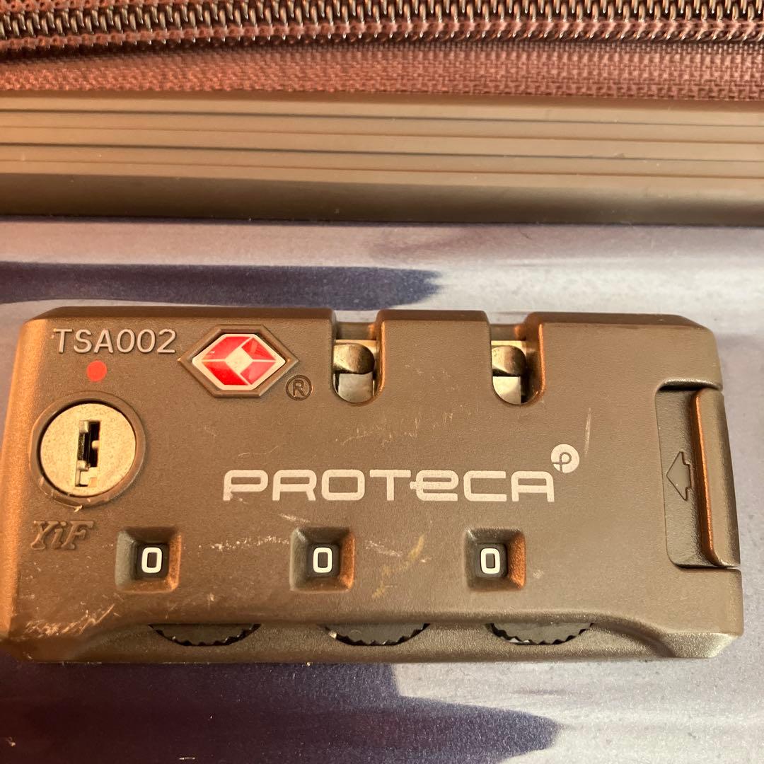 ACEプロテカ　日本製キャリーケース　4輪ストッパー付スーツケース　TSAロック