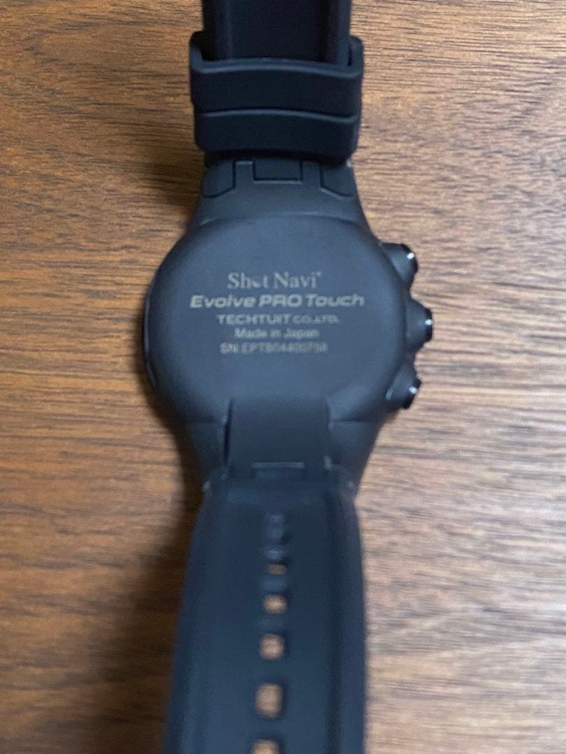 Shot Navi Evolve PRO Touch ゴルフGPSウォッチ　黒