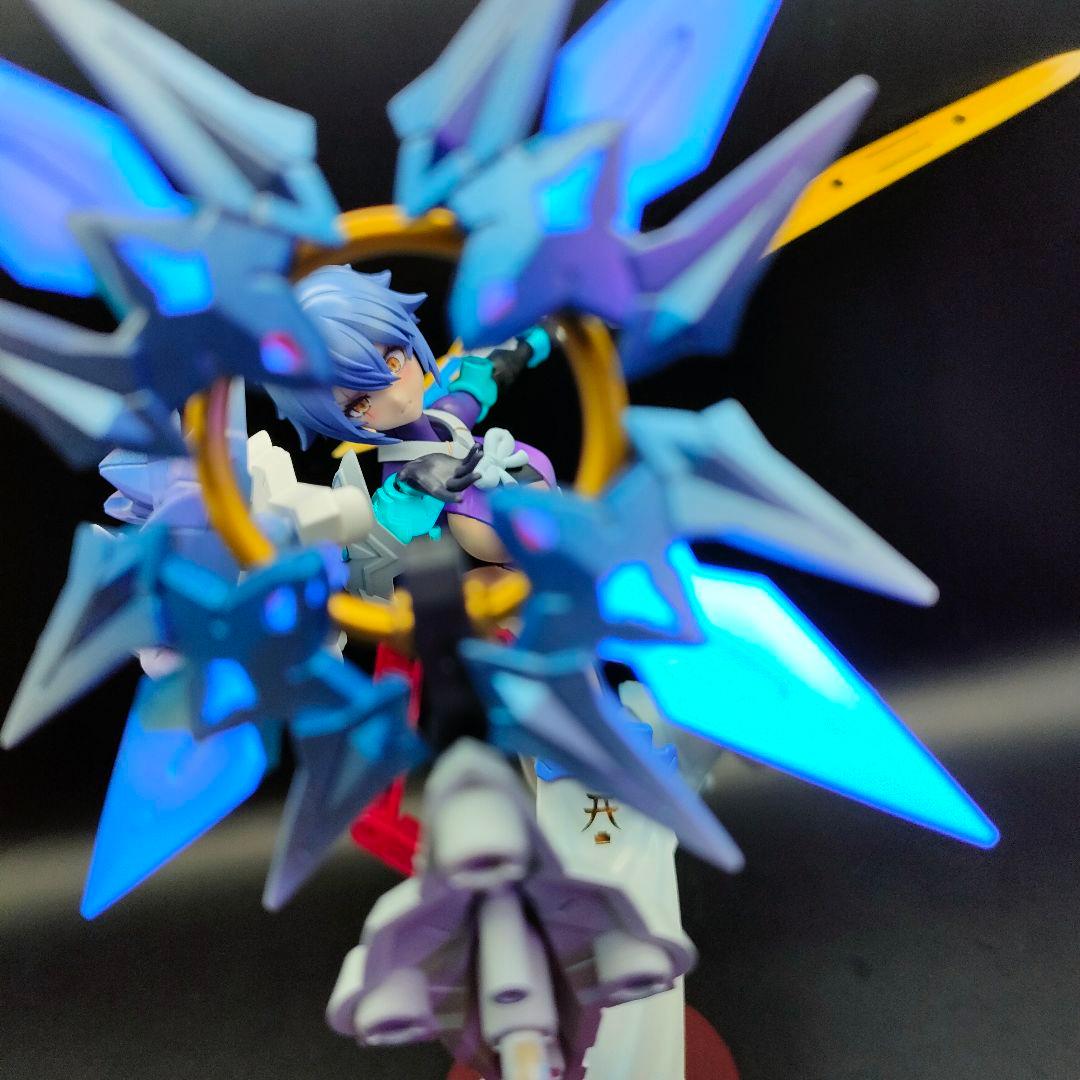 メガミデバイス　皇巫（オウブ) スサノヲ　氷女帝　レガリア【塗装完成品】