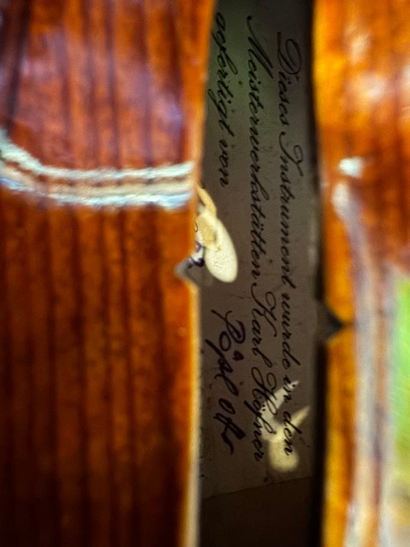 カールヘフナー4/4バイオリン　KH329 最高級グレード