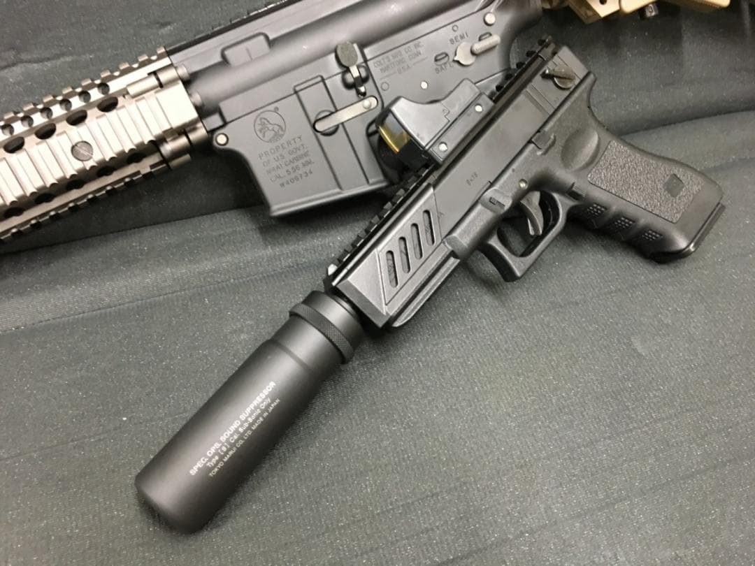 東京マルイ　電動ハンドガングロック18C カスタム　4点セット　新品