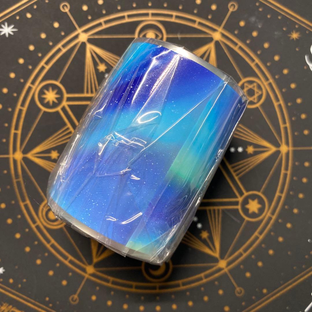 【9123】海外　マステ　5m巻　PETマスキングテープ　オーロラ　自然景色